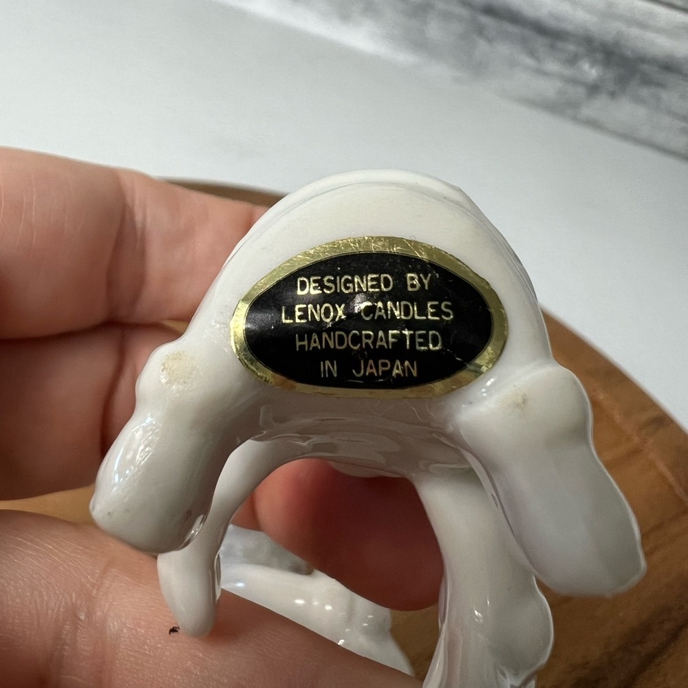 Vintage Lenox Santa candle huggers - Picture 7 of 9